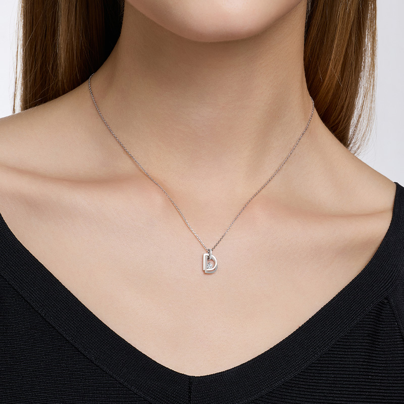 DIDIER DUBOT Miss Doux 鑽石頸鏈 (JDRNT5F61HC)