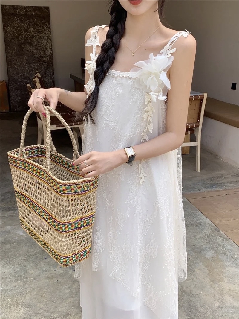 DR303琥珀藤蔓轻奢裙