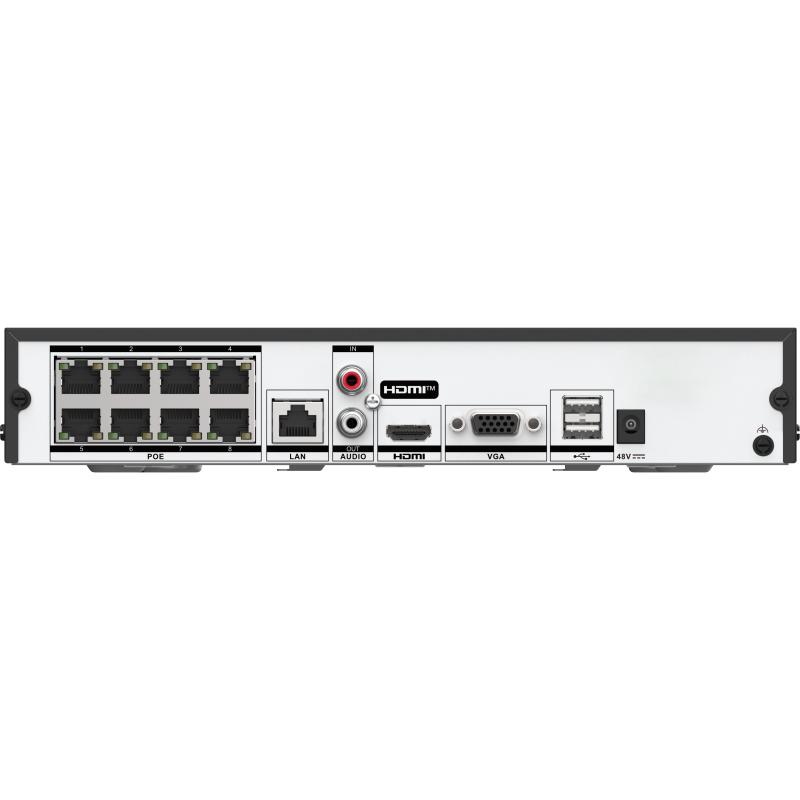 Hikvision 海康威視 8-ch 1U Q Series POE NVR (DS-7608NI-Q1/8P(E)) (香港行貨，一年保用)
