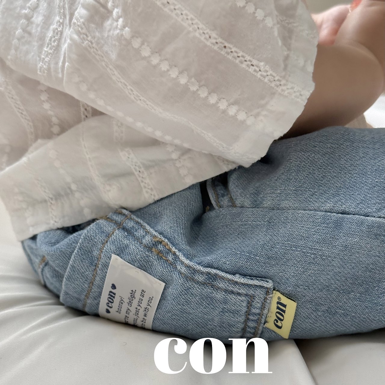 Con | denim shorts (light blue size4(97-107)