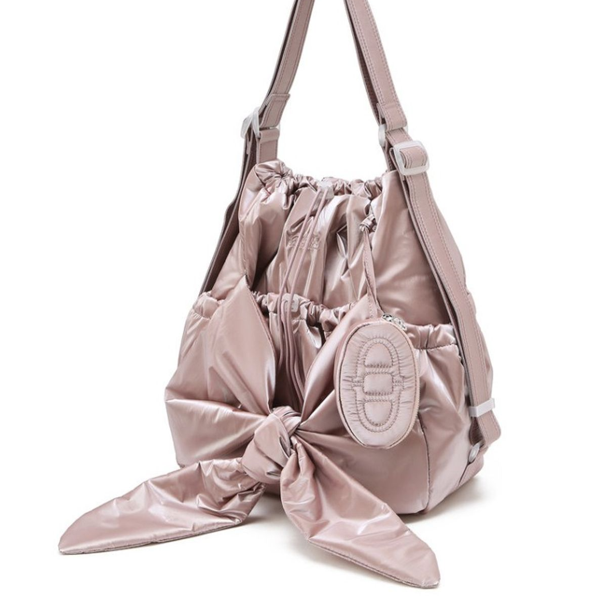 [athe vanessabruno] RUBAN Glossy Ribbon Backpack & Shoulder Bag S (5款)