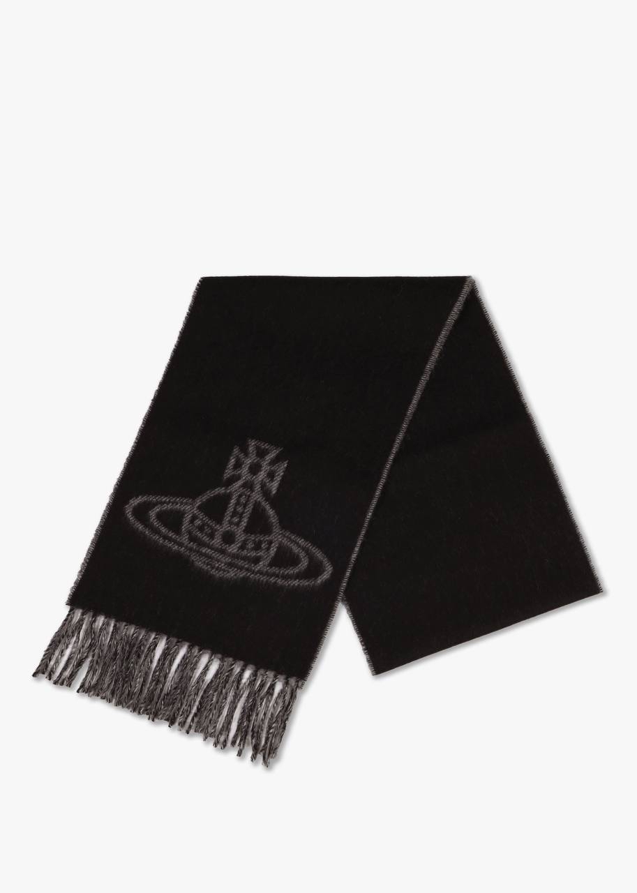 訂貨價✨Westwood 100% wool 雙面scarf  Size 25x165cm (3色) 黑/beige / 粉紅