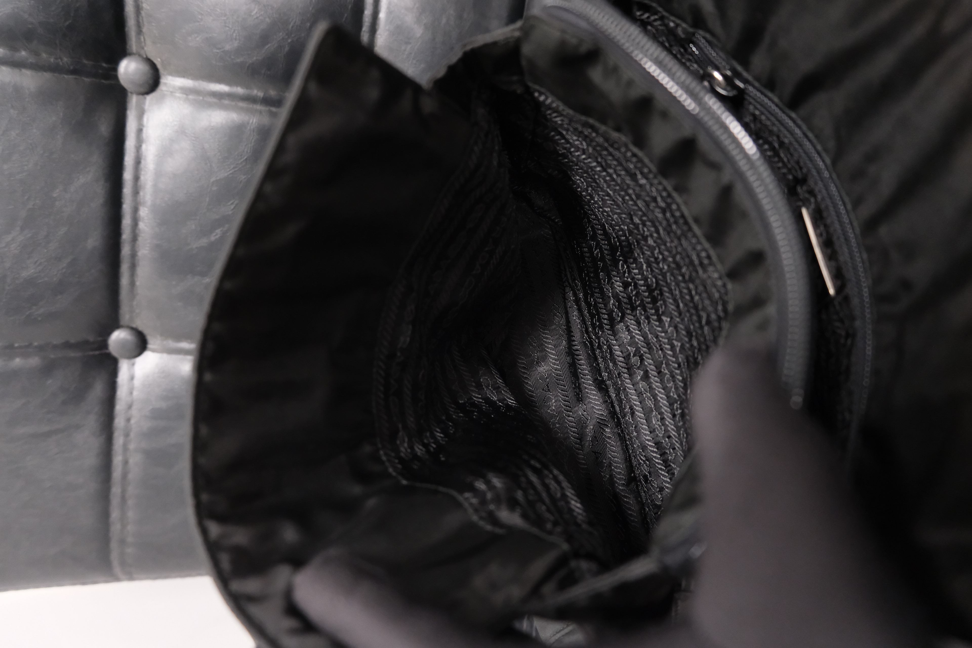 Prada Nylon Vintage Chain Bag 25