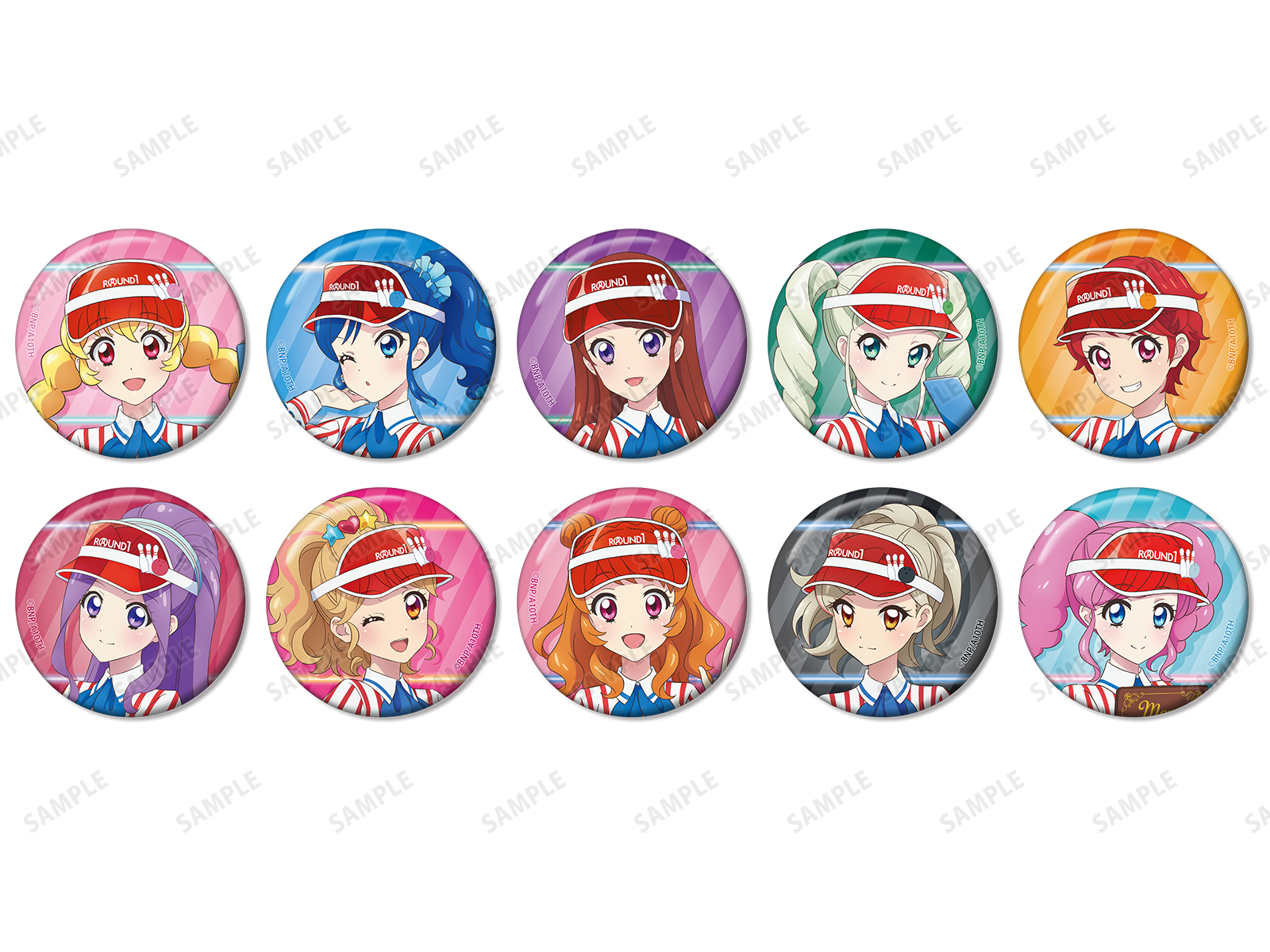 星夢學園 Aikatsu! × ROUND1 vol.2 盲抽襟章 #P-AKG0307 [armabianca] (PRE-ORDER) [2026/05]