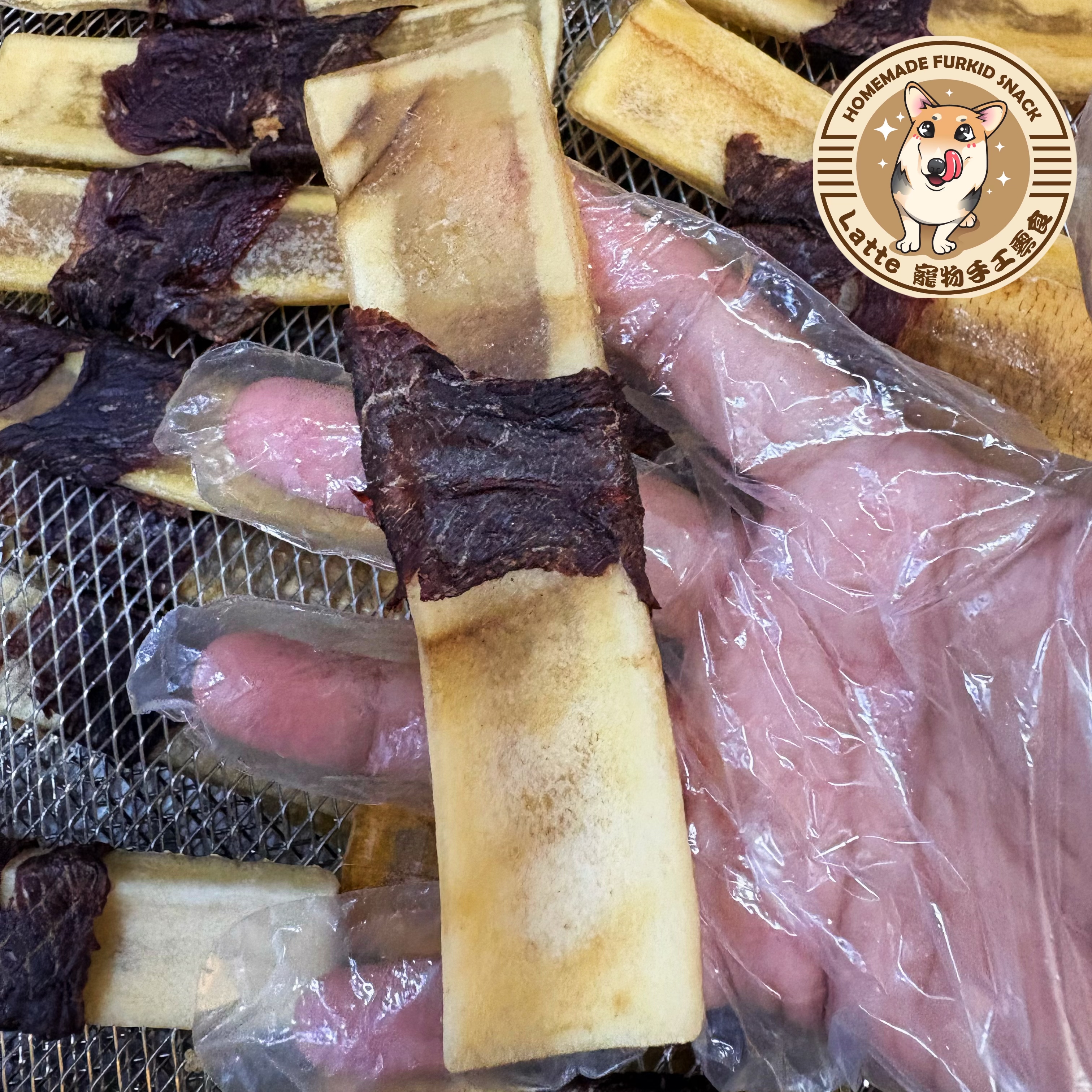 耐咬系列-牛皮牛肉捲Beef Skin Wrapped Beef