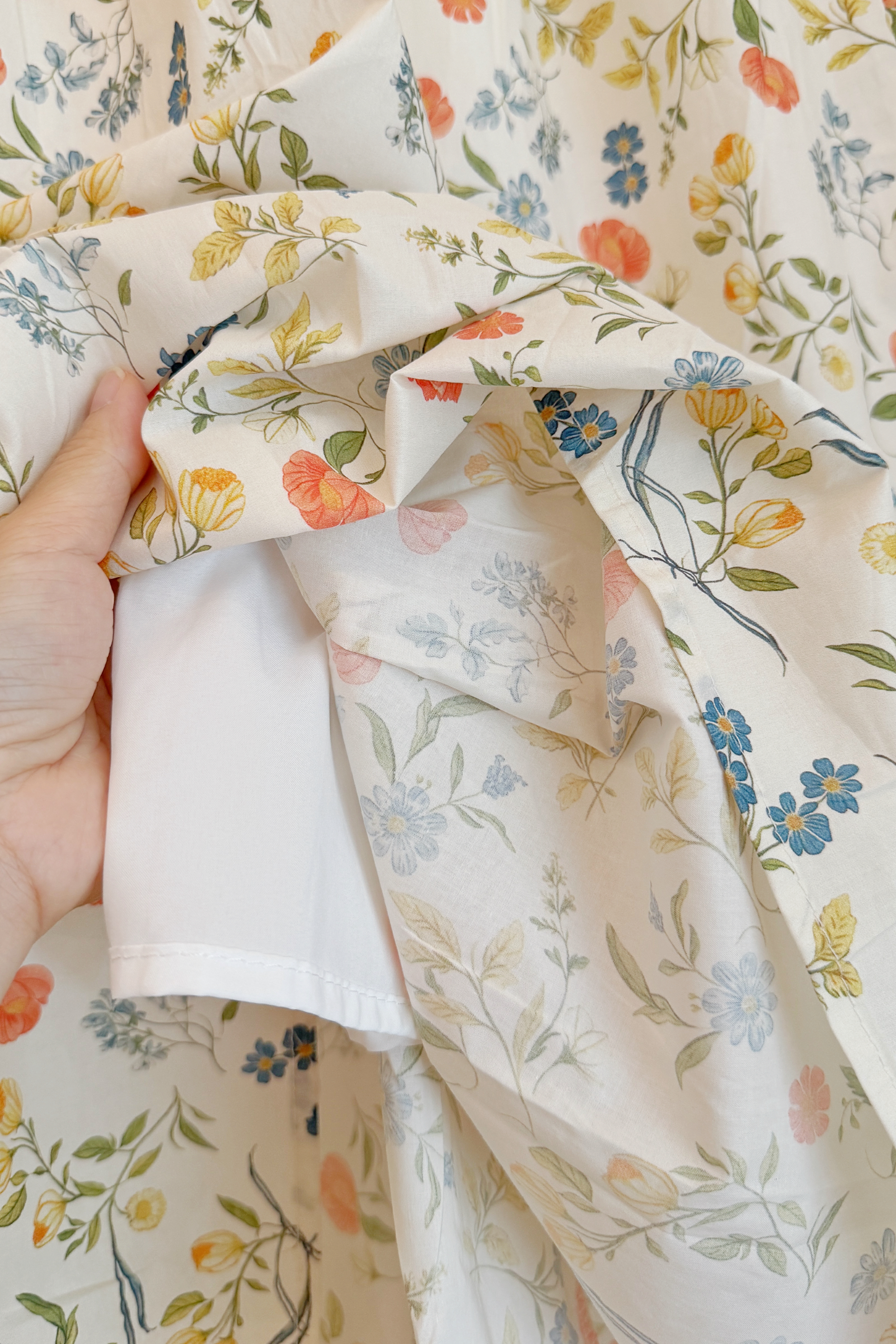 春日森系雪纺7分半裙