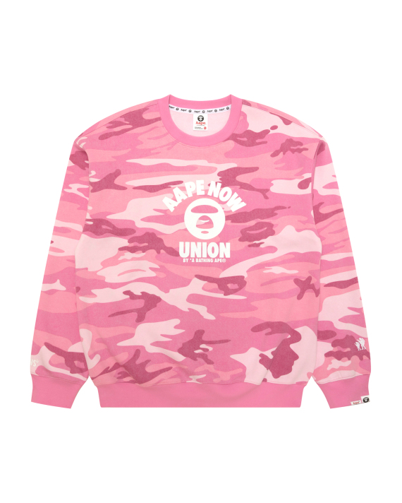 AAPE AAPENOW Moonface Crewneck Sweater (E369XXR)