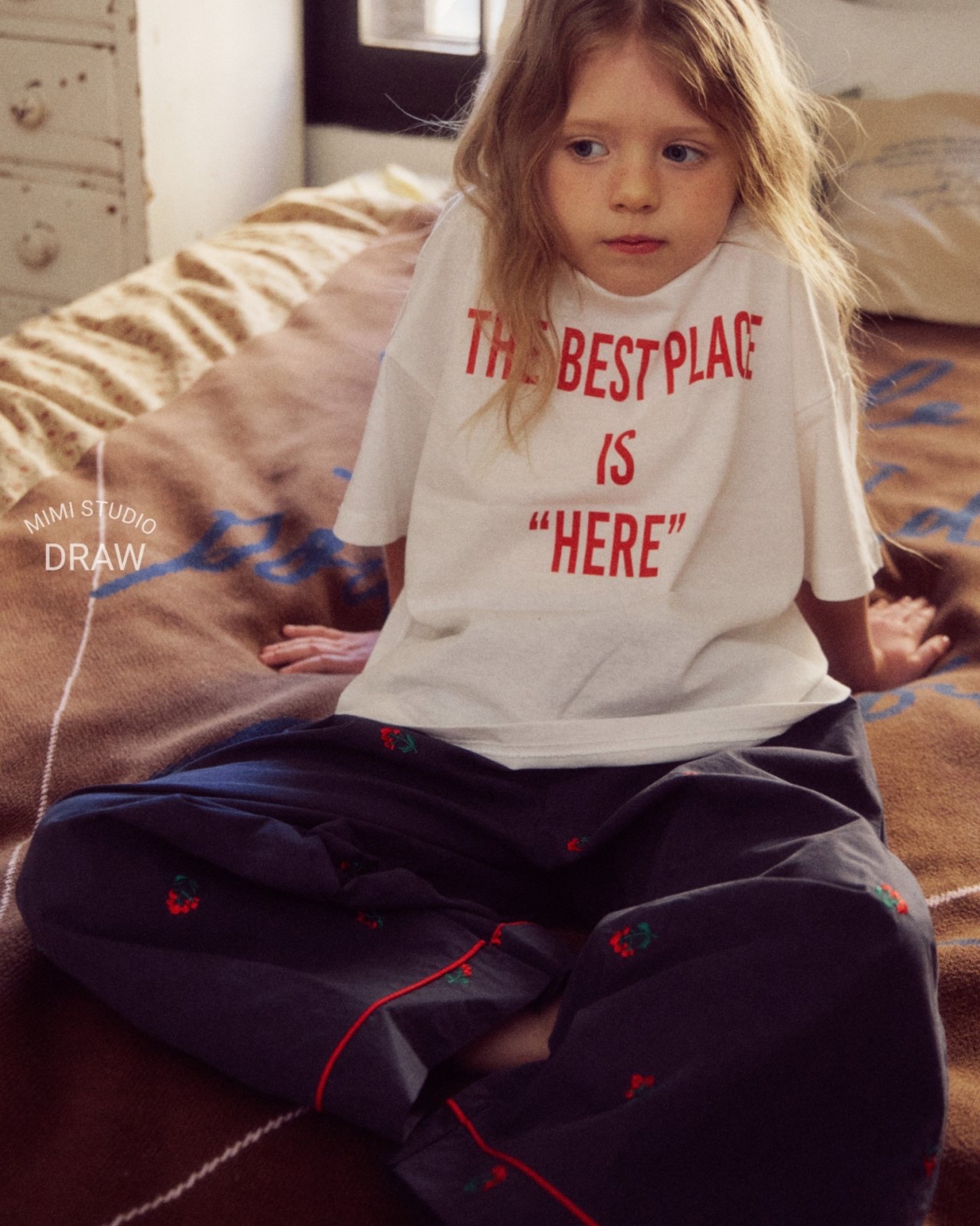 Bymimi | Print Tee (white L105-115/XL115-125)