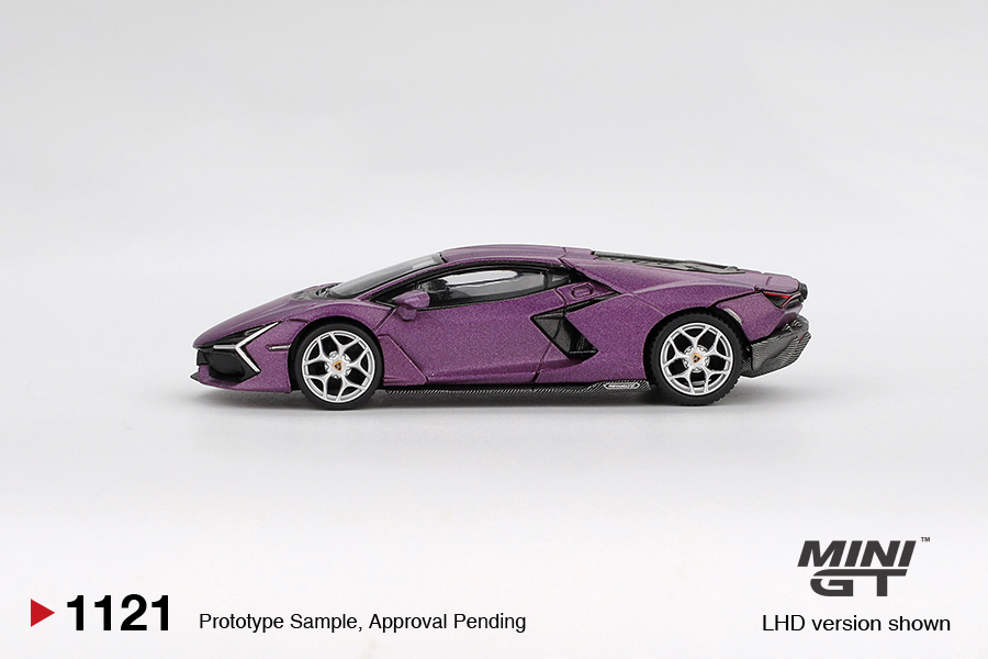 Mini GT 1/64 Lamborghini Revuelto Viola 30th Matte - MGT01121-BL