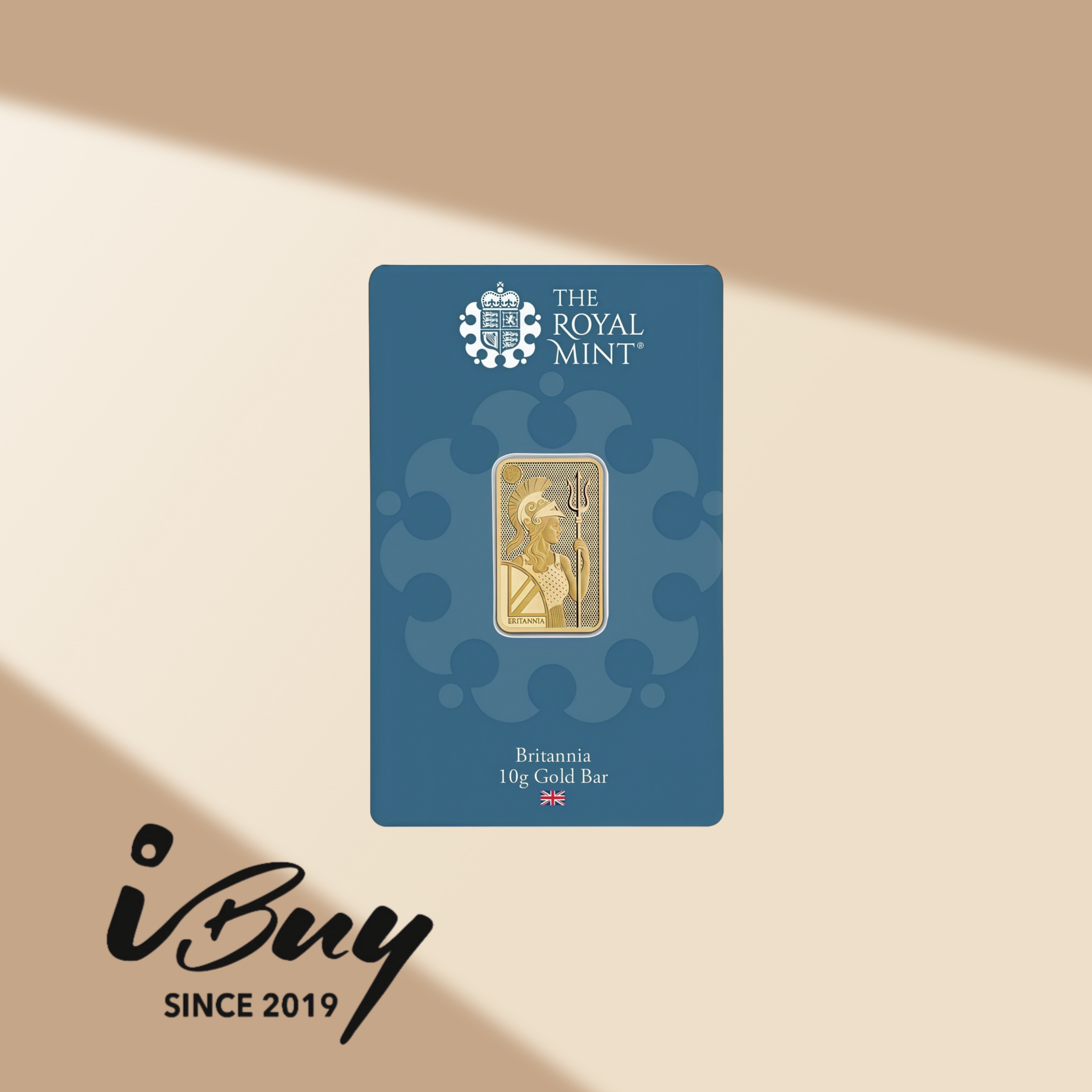 999.9 GOLD BAR THE ROYAL MINT BRITANNIA BAR 10GM 999.9 金片 英国皇家不列颠尼亚金片 10GM
