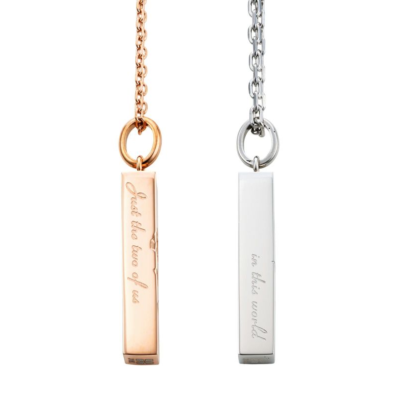 📦訂購 日本限定 White Clover Just the two of us / in the world 頸鏈(一套)