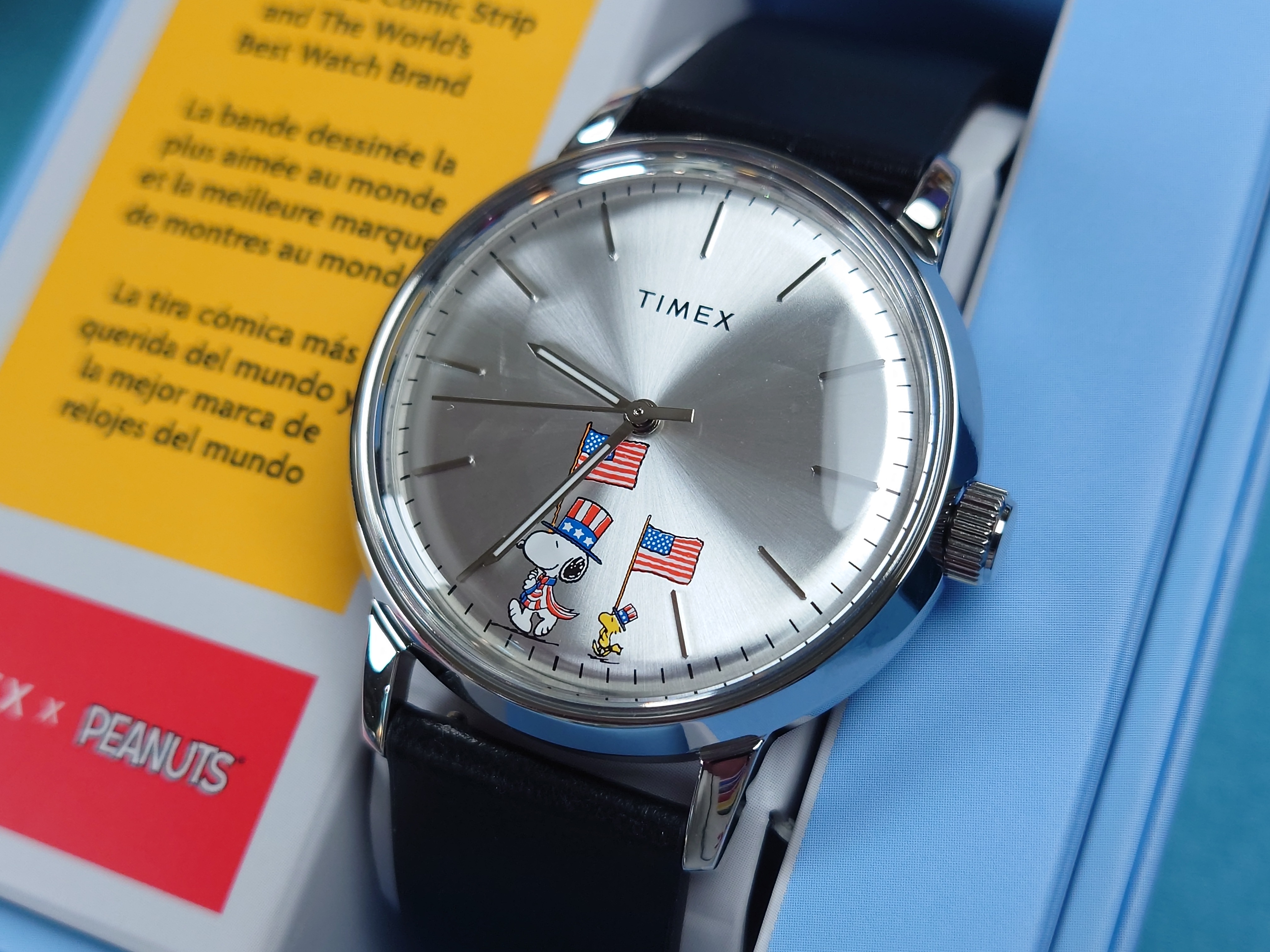 Timex x Peanuts Americana 40mm 自動錶 TW2Y503