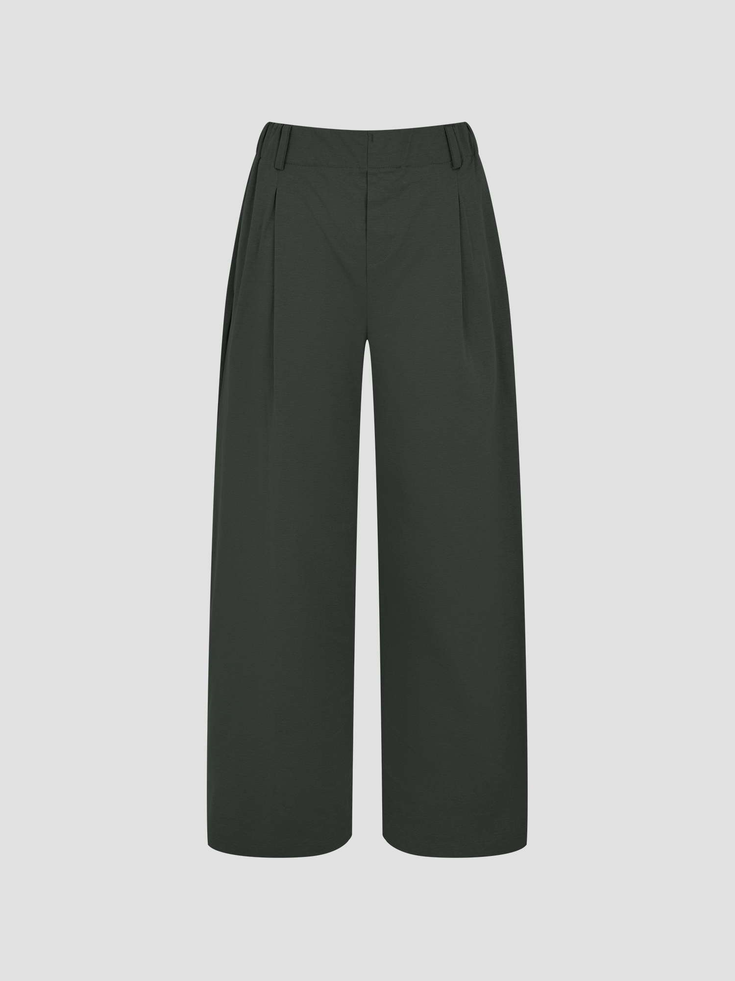 預購_Side Shirring Banding Wide Pantsby Conch
