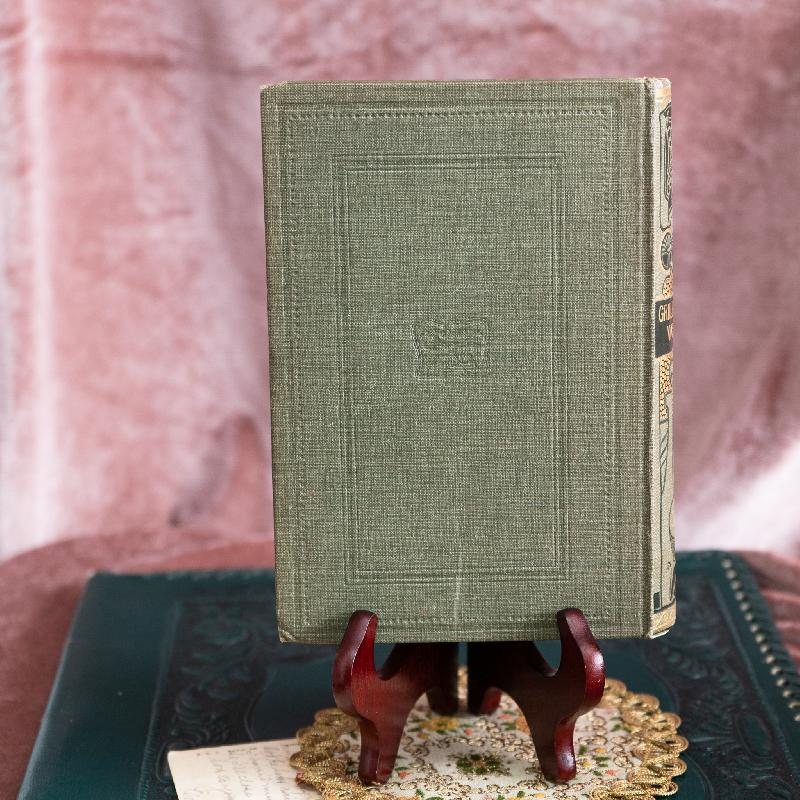 Antique Turn of 20th Century Rich Art Nouveau /Art Deco Graphic Franz Grillparzer's German Book Set of 2 (MW117)