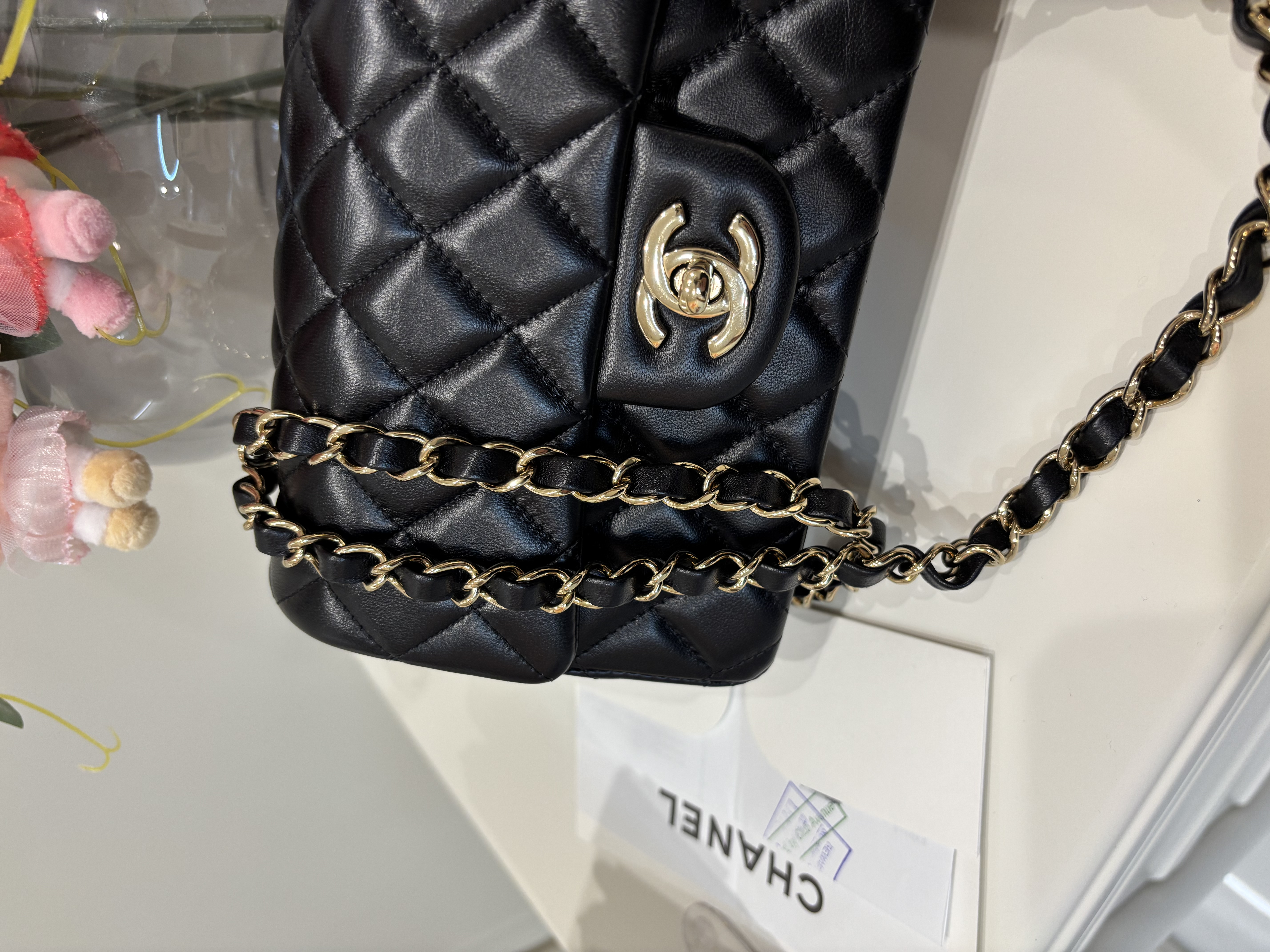 Chanel mini flap bag A69900 20cm classic flap 100%Authentic, 98%New ✅專門店收據✅晶片✅塵袋✅盒 