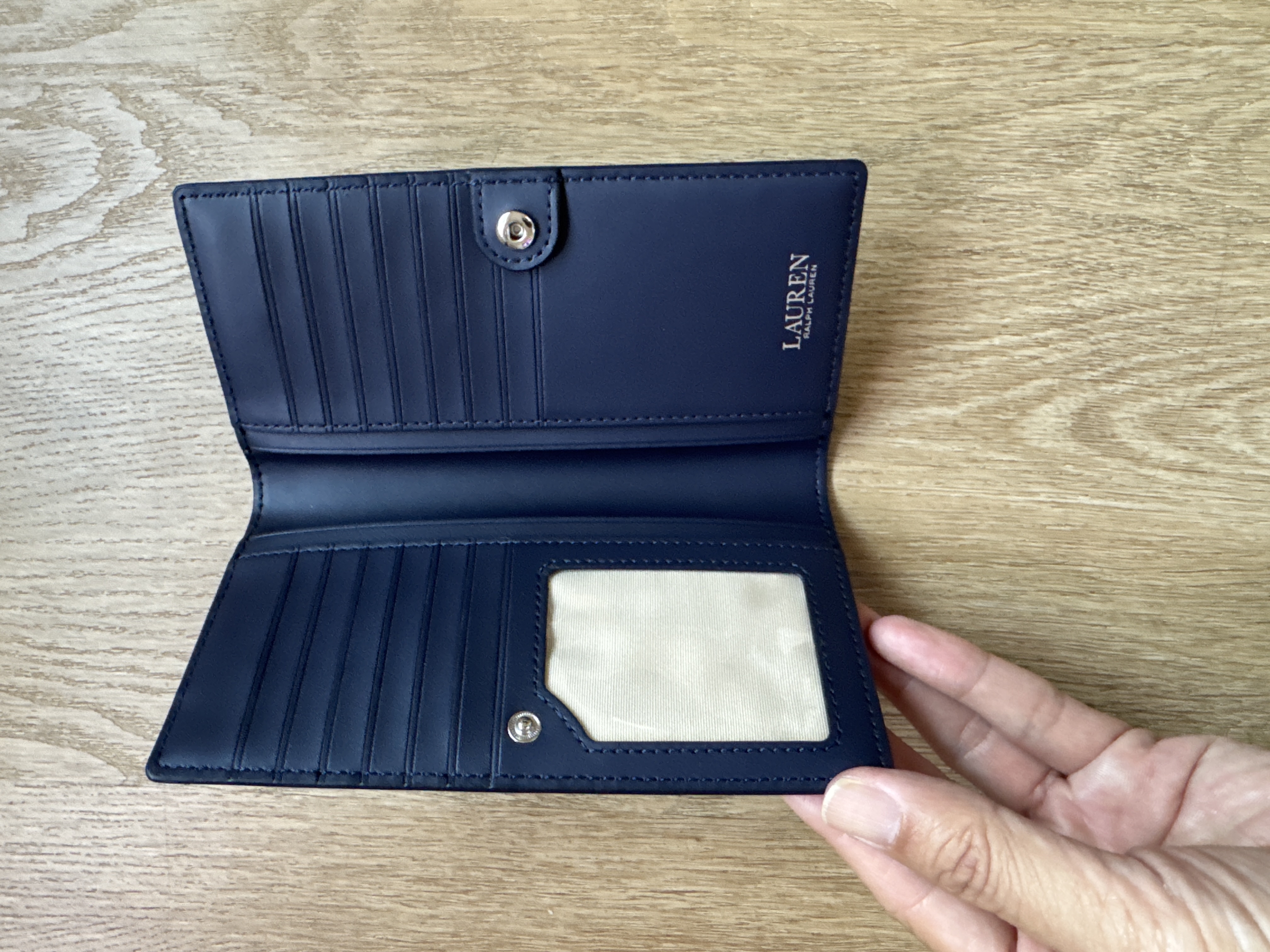 Lauren Ralph Lauren格仔長銀包 (香港現貨)