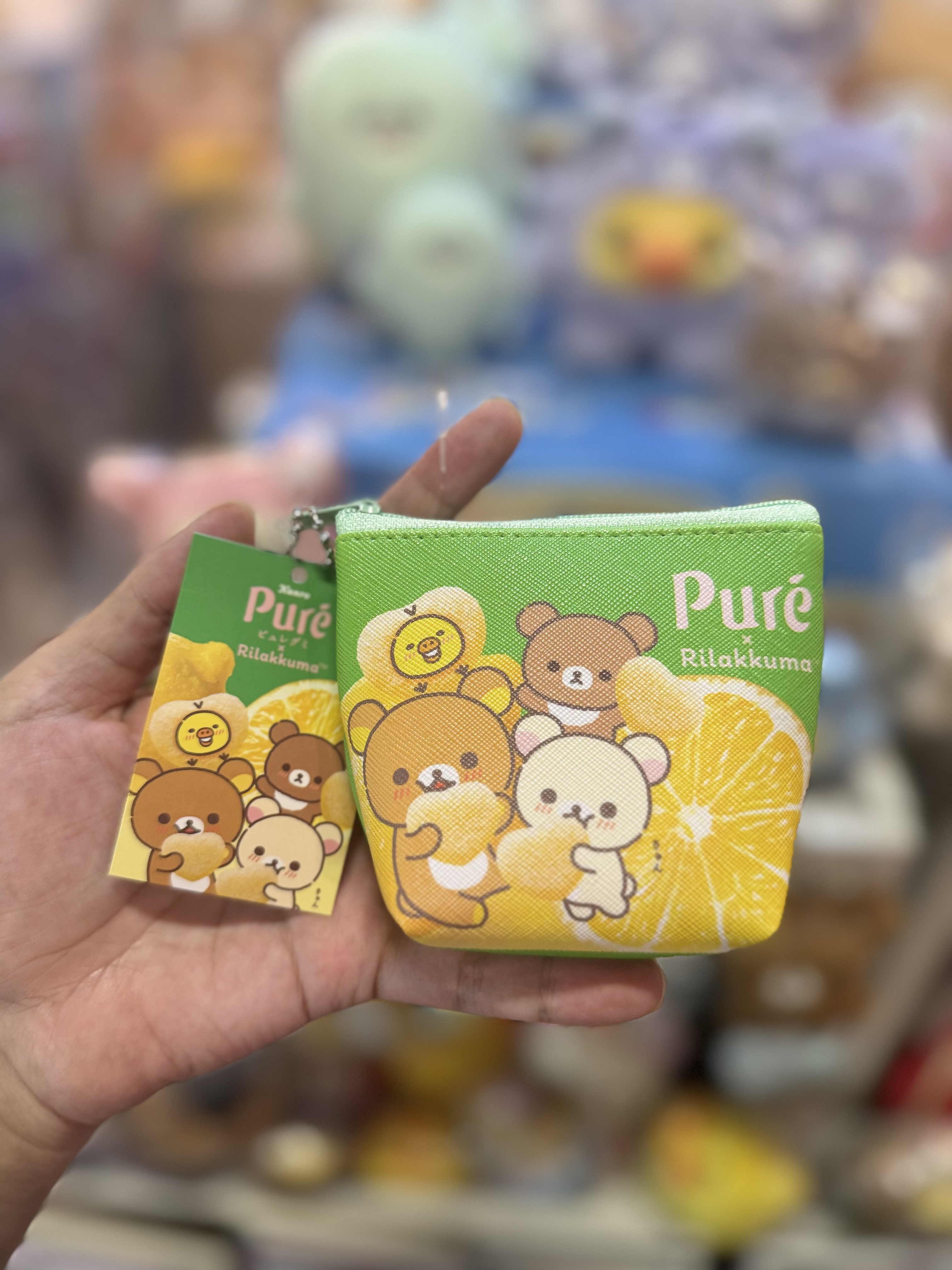《現貨》全新pure x rilakkuma 小物袋