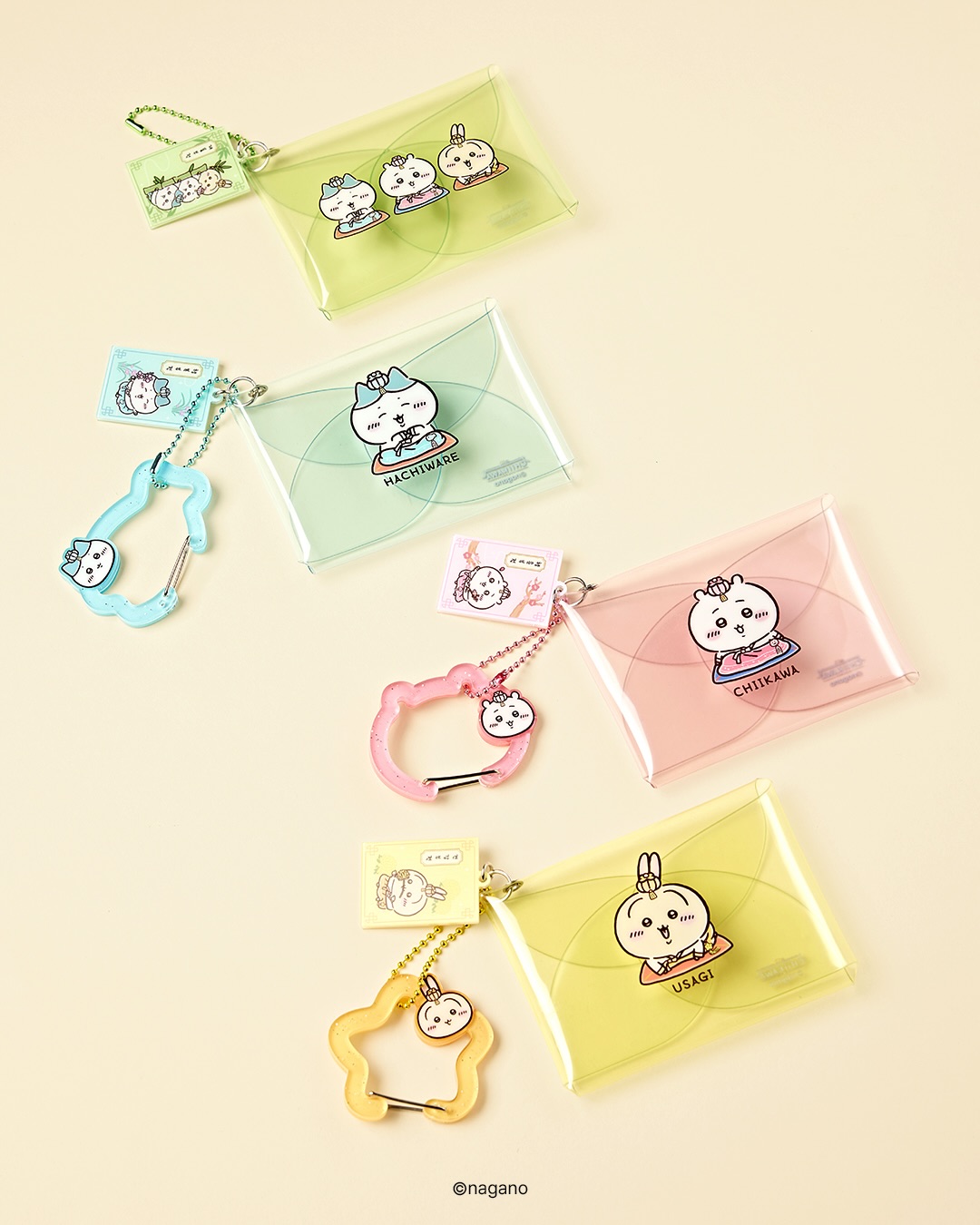 《Pre-Order》原創韓服 Clear Pouch｜Chiikawa in Korea 吉伊卡哇 韓國 常設店 (26CKW09-P）
