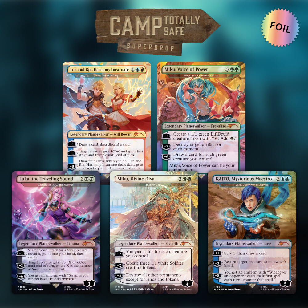 Secret Lair x Hatsune Miku: Electric Entourage EN Foil
