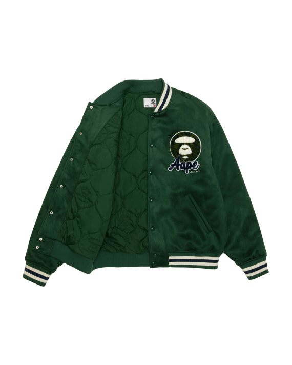 AAPE AAPEUNVS embroidered bomber jacket (7797XXR)