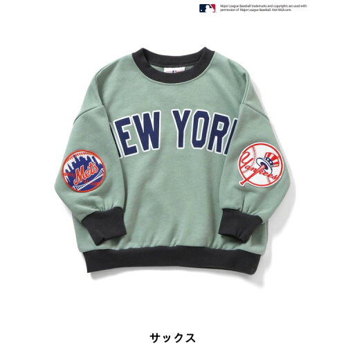 🆕【⭐訂購⭐】🇯🇵日本直送 🌀 #MLB 貼佈設計 抓絨束袖衛衣［3款選］🌀[ELJA-0191][261121]