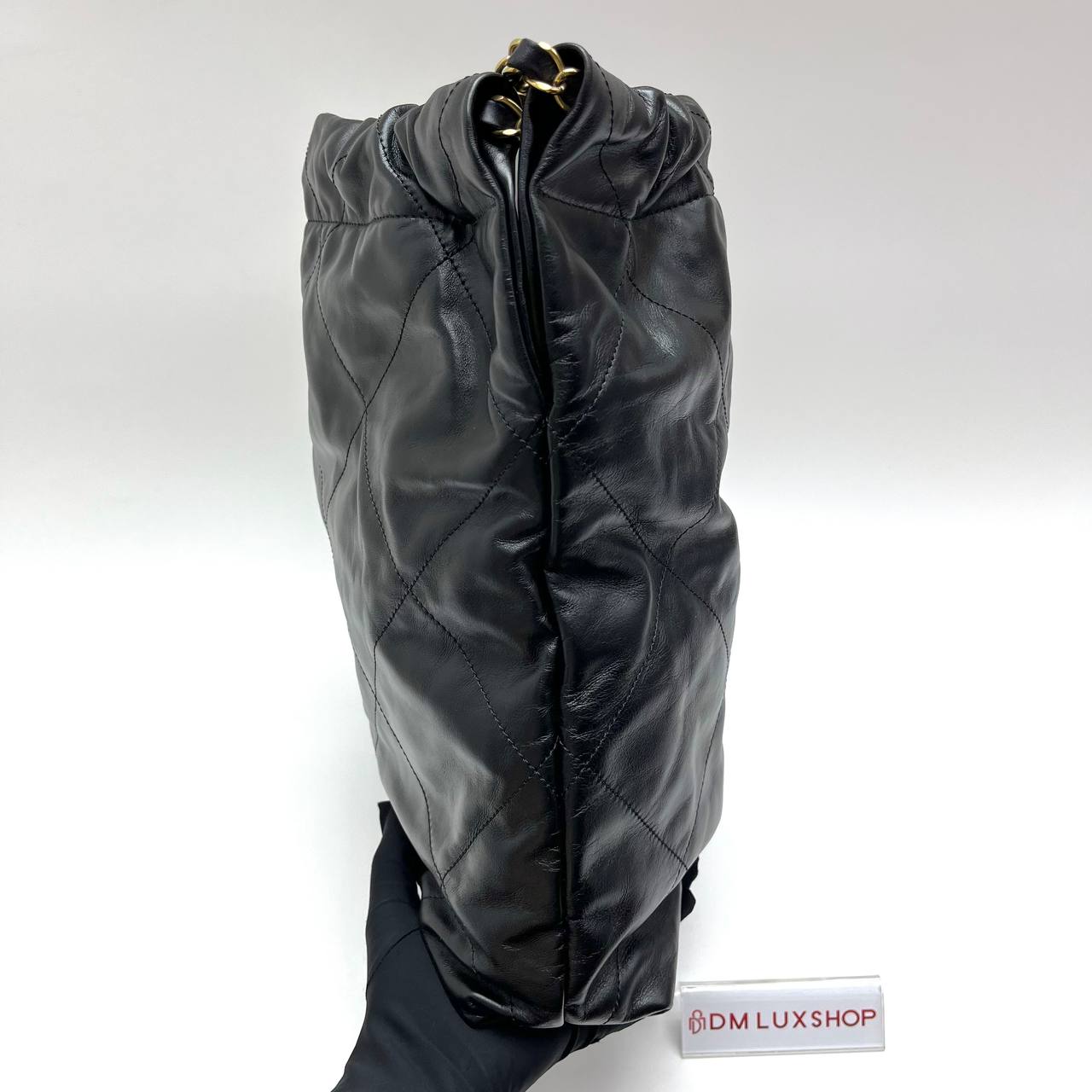 Chanel 22 Medium Black Handbag GHW