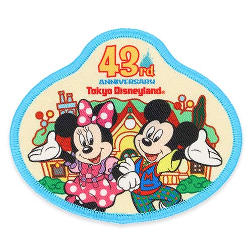 【預訂】TDR 43rd Anniversary - 布章扣針