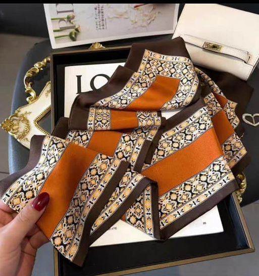 Easy Drape Long Scarf - Random Design