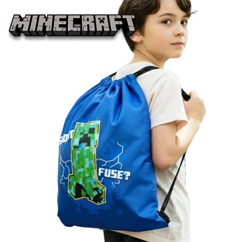 【⭐訂購⭐】🇯🇵日本直送 🌀#Minecraft 索繩背包［4款選］🌀[PLBD-0042] [260305]