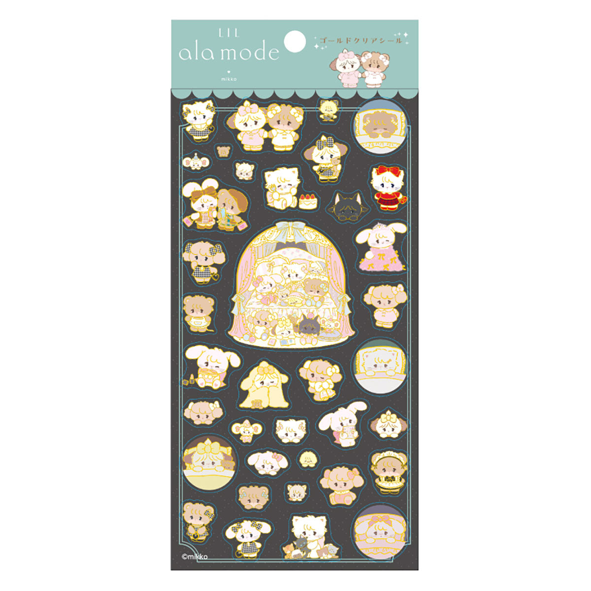  🎀【預訂】Lil ala mode ❤︎ mikko 燙金貼紙 #2