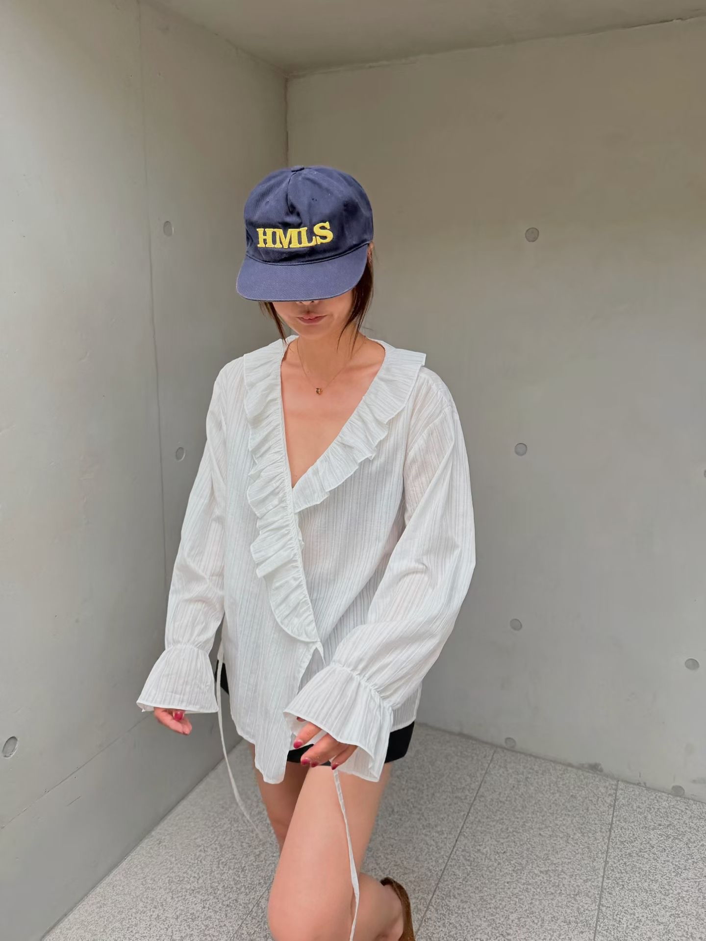 🇰🇷東大門女裝 | raffles shirt white