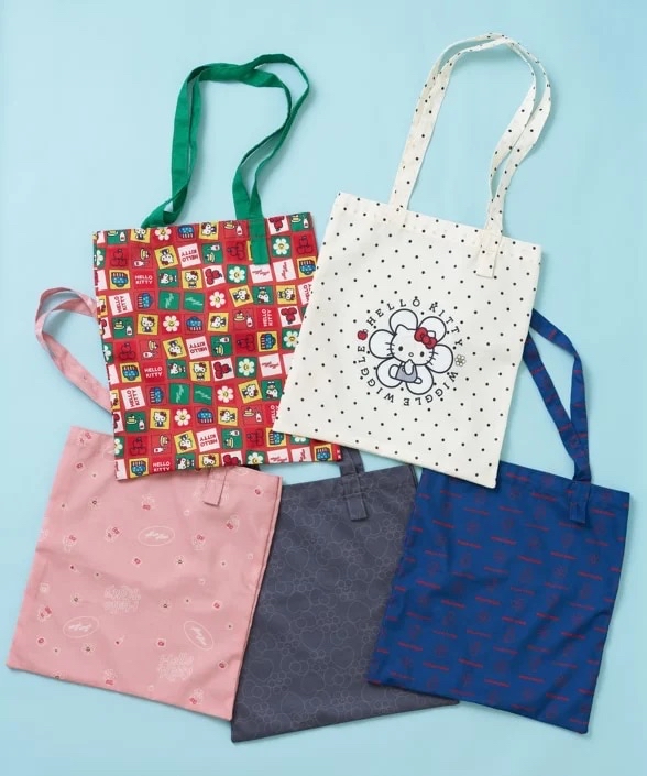 日本預訂📍日本Sanrio x Wiggle Wiggle系列 - Tote Bag盲盒 2026年11月下旬出貨