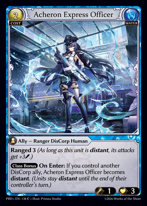 FOIL - Acheron Express Officer / PRD-138 (C)