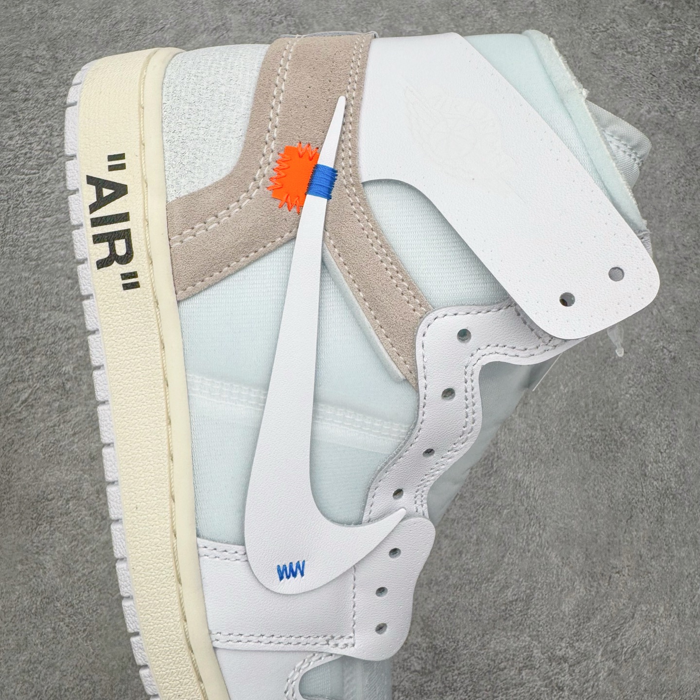 Off-White x Air Jordan 1 Retro High "White" AA3834-100 