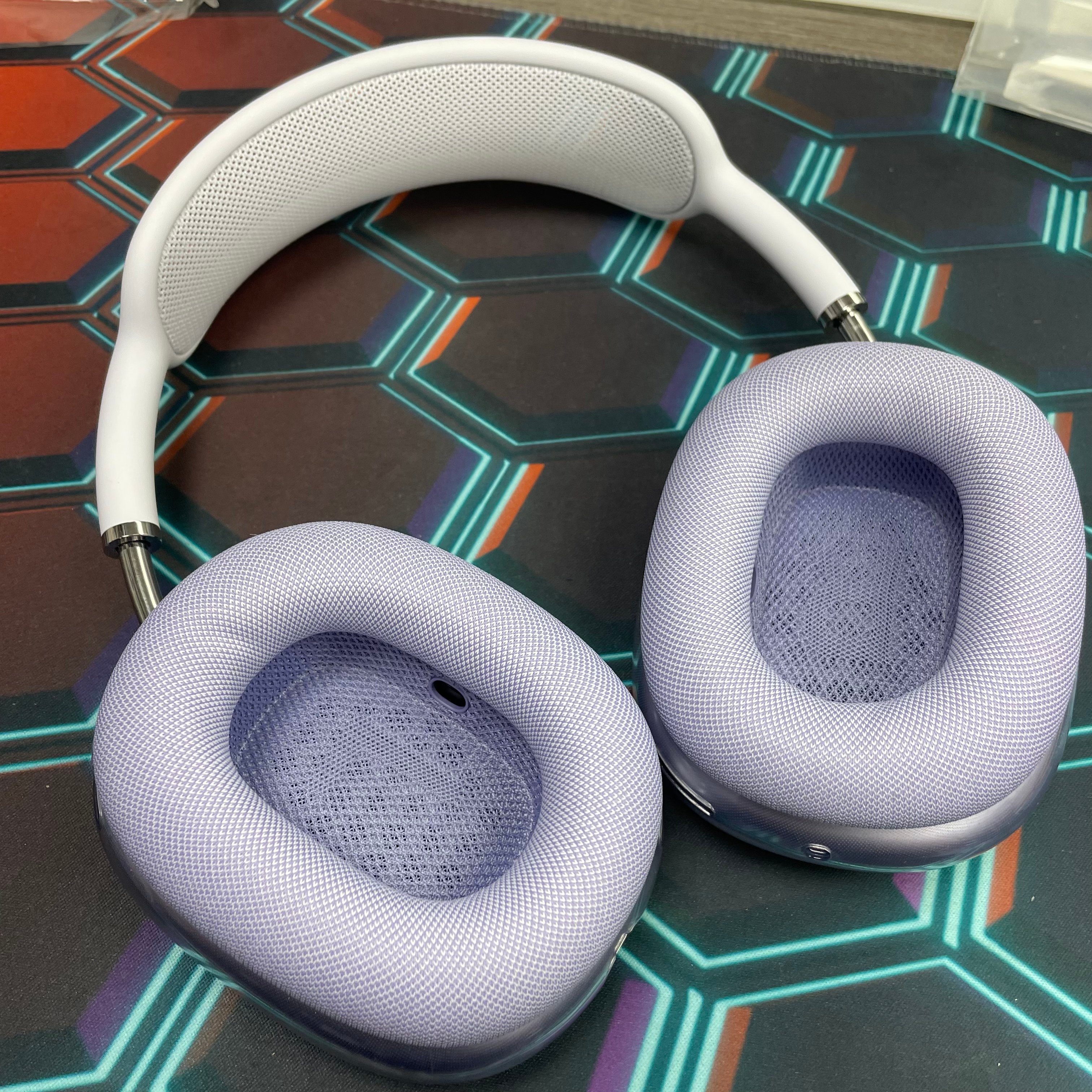 *7687 Apple AirPod Max 1代 頭戴式 紫色 purple