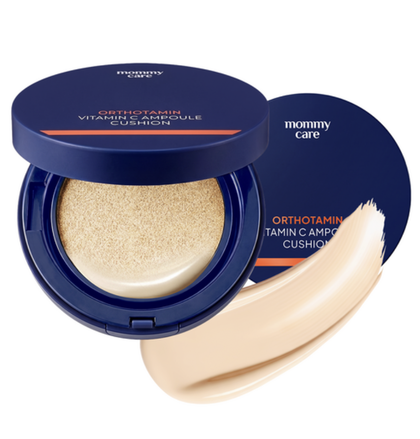 韓國 Mommy Care Orthotamin 醫學級 高純度 純維C防曬亮膚 氣墊｜Vitamin C Ampoule Cushion