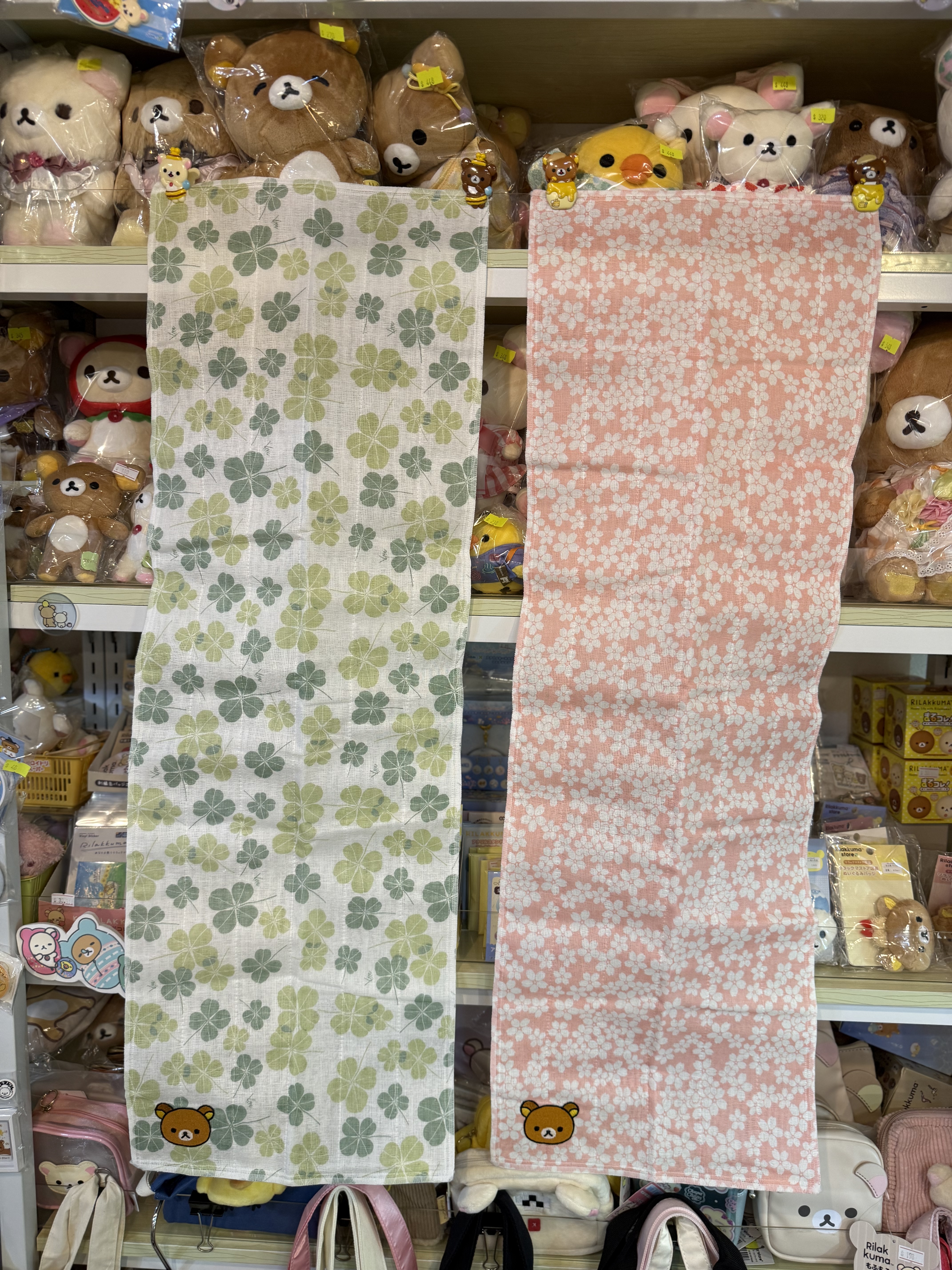 《現貨》全新日本專店限定 Rilakkuma 日本製白雪抹布（M size)