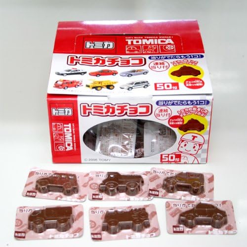 🆕【⭐訂購⭐】日本直送 🌀 🇯🇵日本丹生堂 #Tomica 車輛造型朱古力盒裝 [50入] 🌀 [PLJD-0238] [261105]