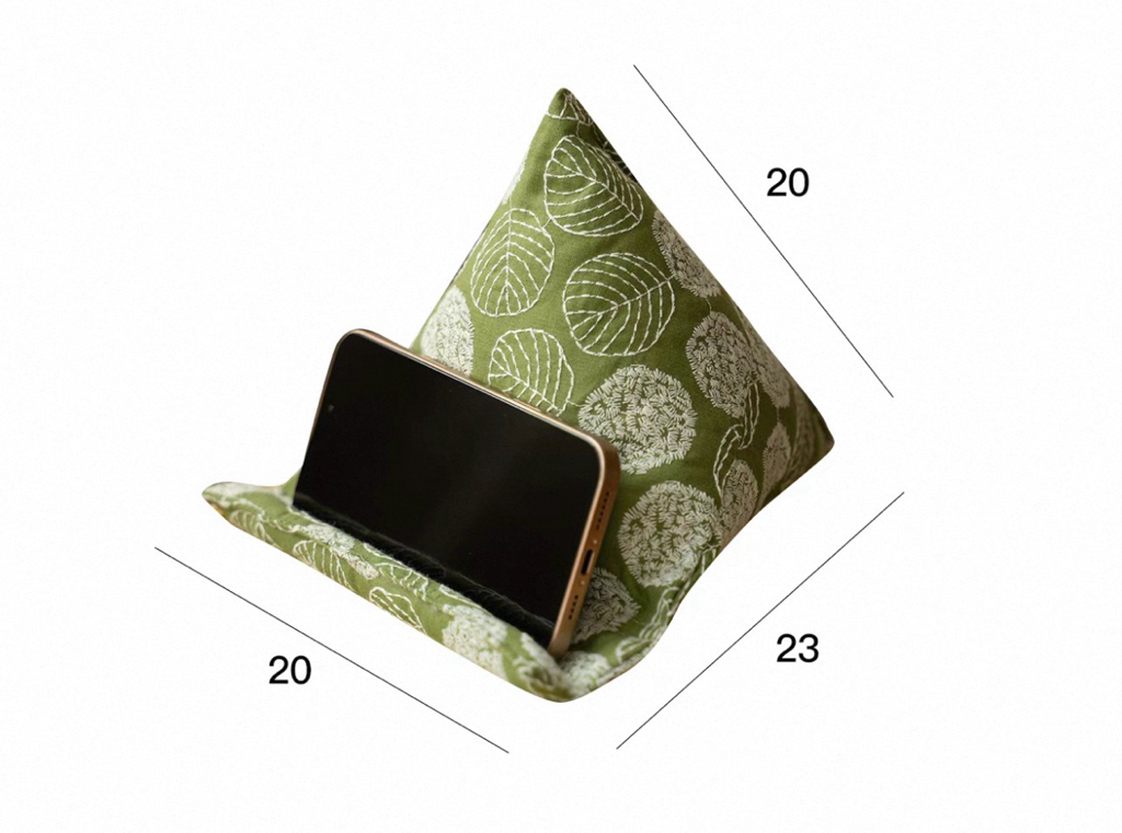 Cordelia森林之葉刺繡手機枕