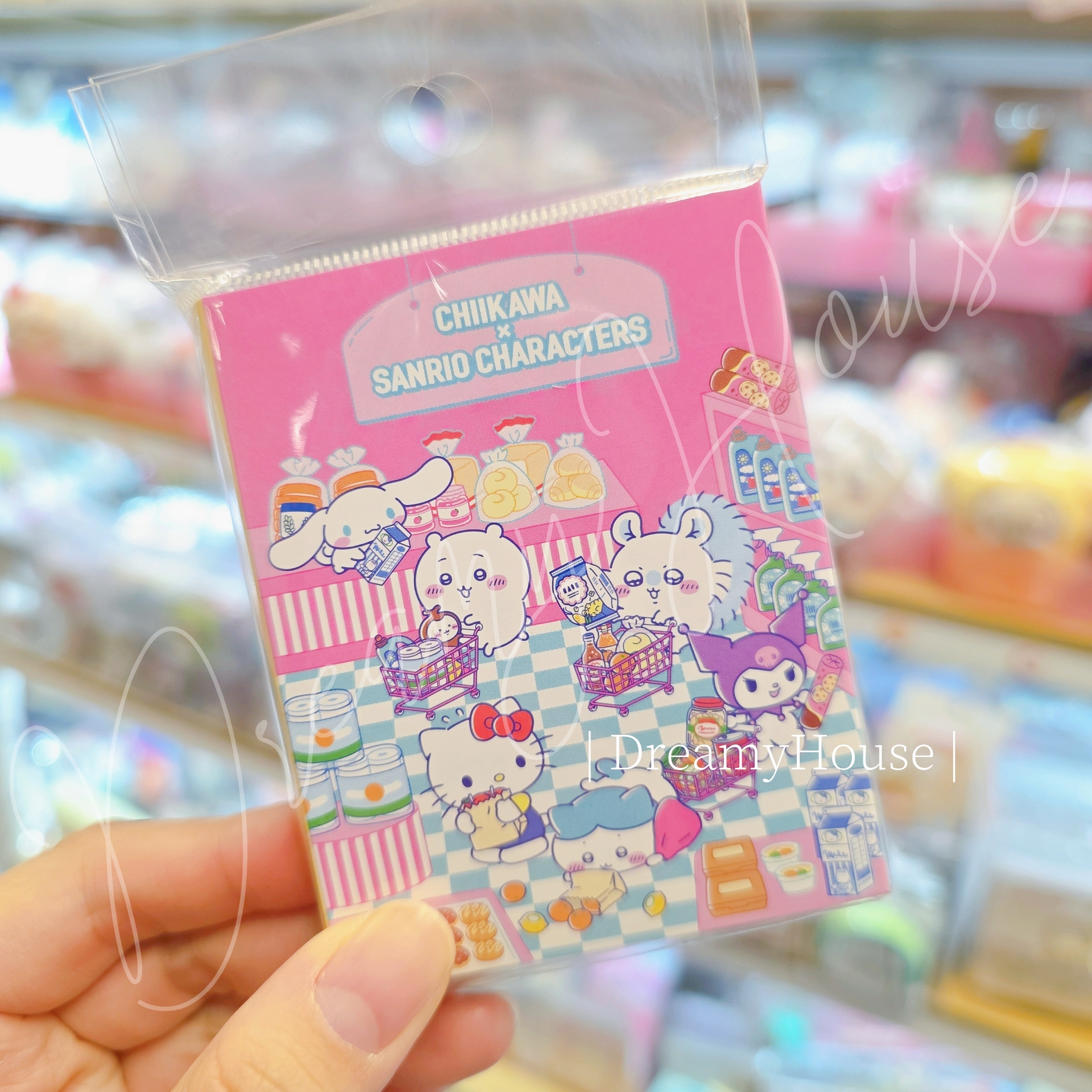 日本 Chiikawa x Sanrio characters memo