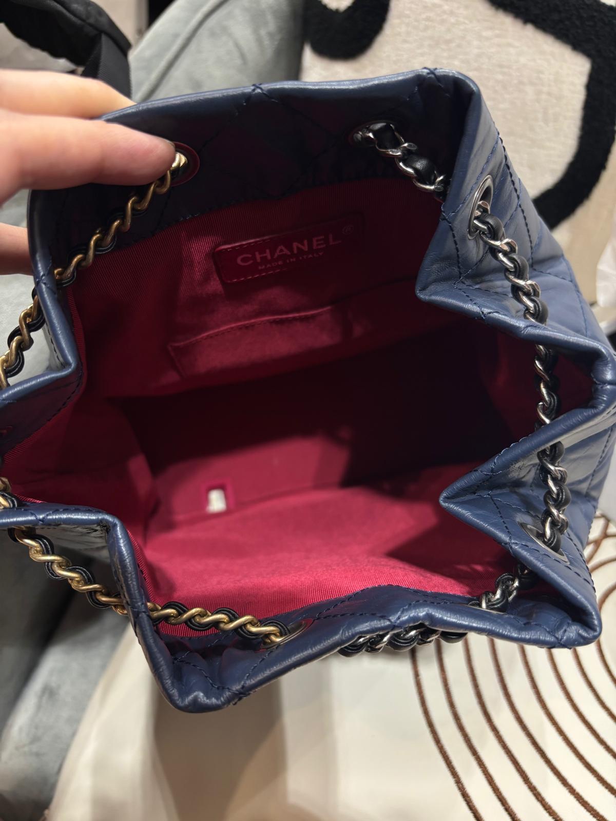Chanel Gabrielle Backpack 100%Authentic, 98%New ✅Card ✅Dust bag✅Box