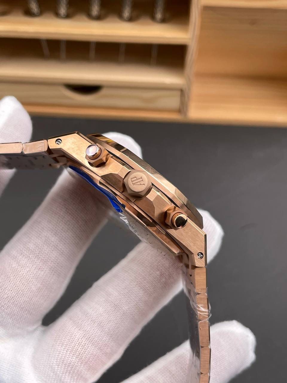 🚀皇家橡树26240 玫瑰金棕盘/41mm/4401机💯