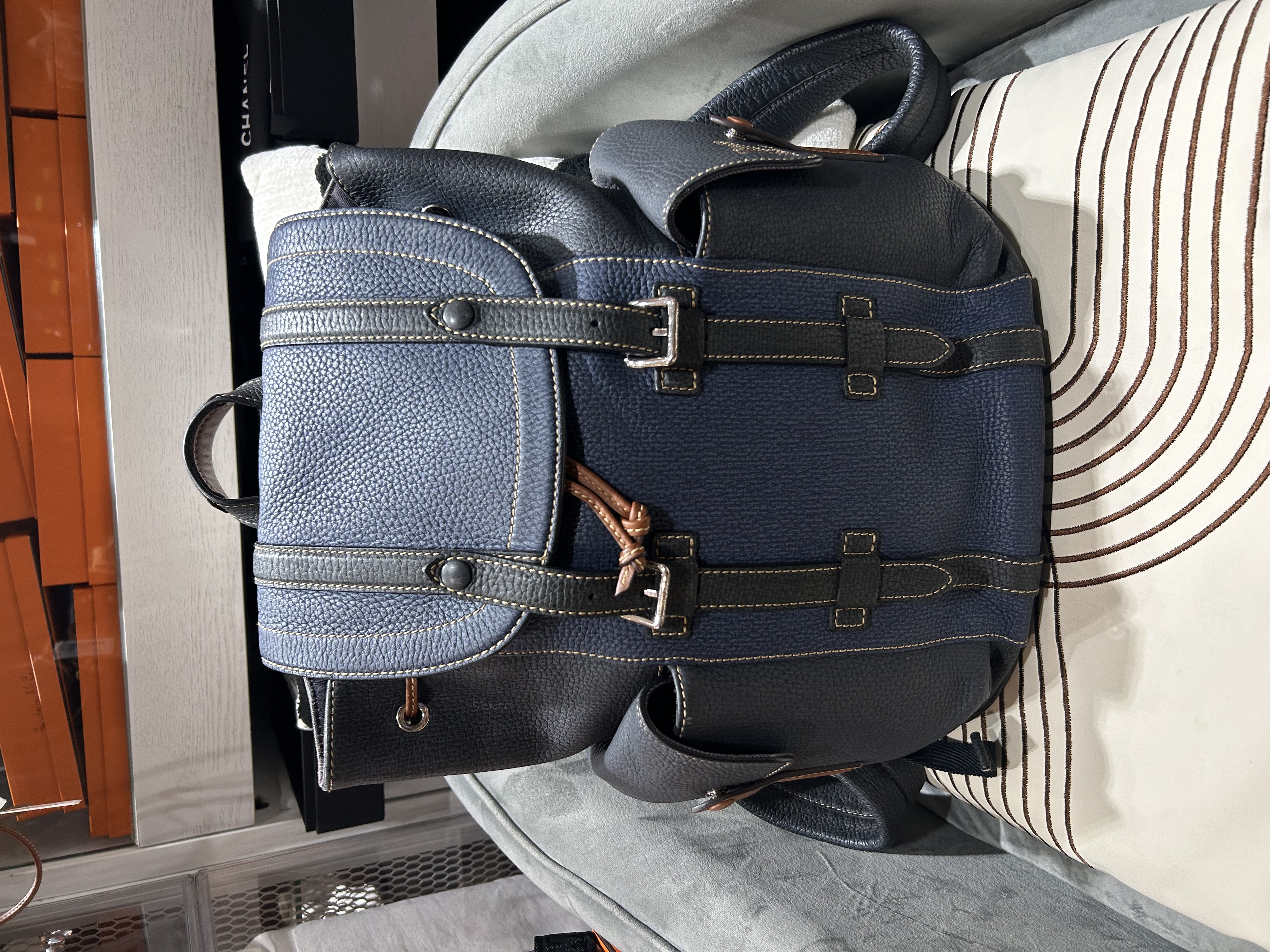Lv Christopher PM Calfskin M21373 Backpack LOUIS VUITTON 100%Authentic,95%new ☑️dust bag 
