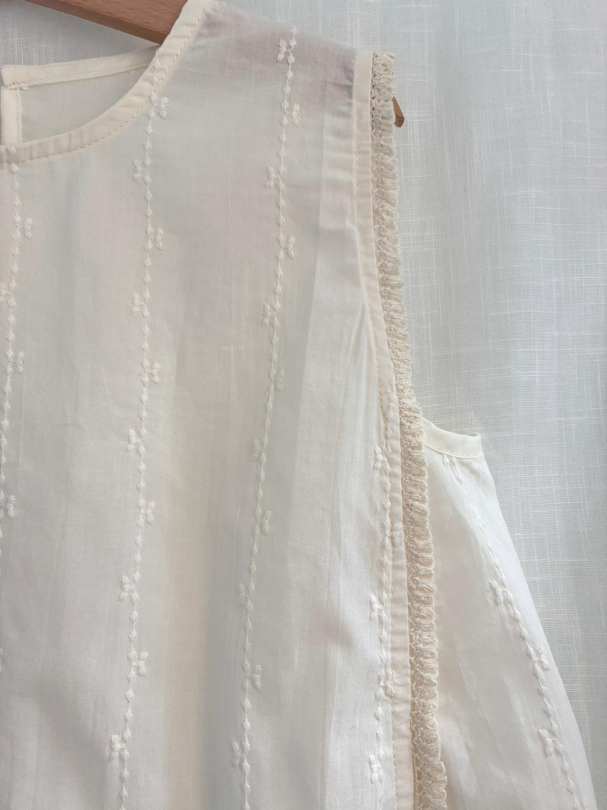 繡花全棉娃娃衫YX25133