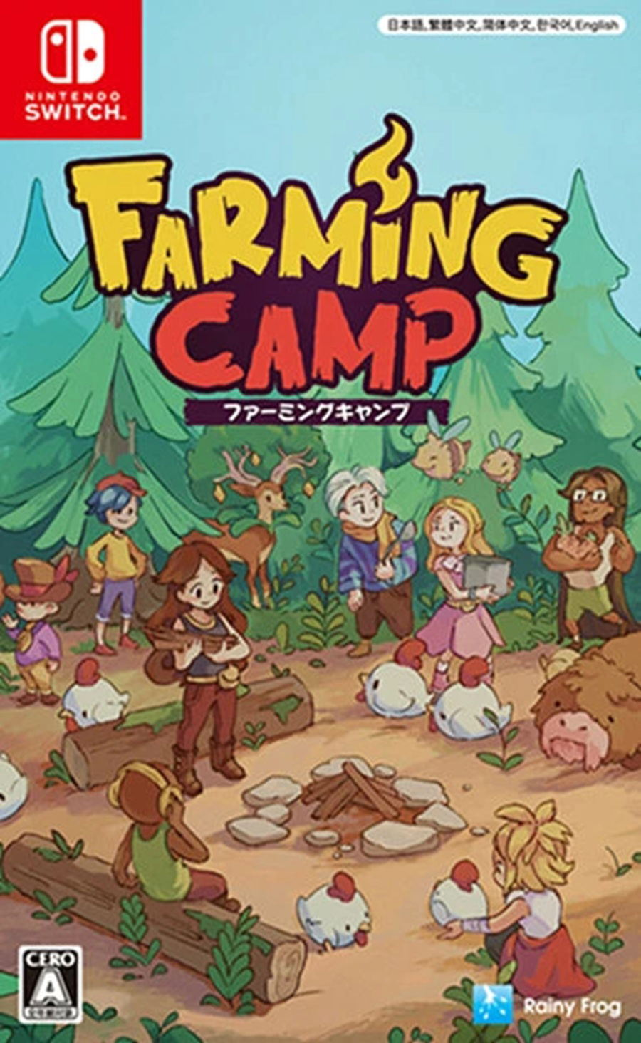 【預售 22/10】**日本版** NS 農場營地 FARMING CAMP 中/英文  (日文封面) PO0997