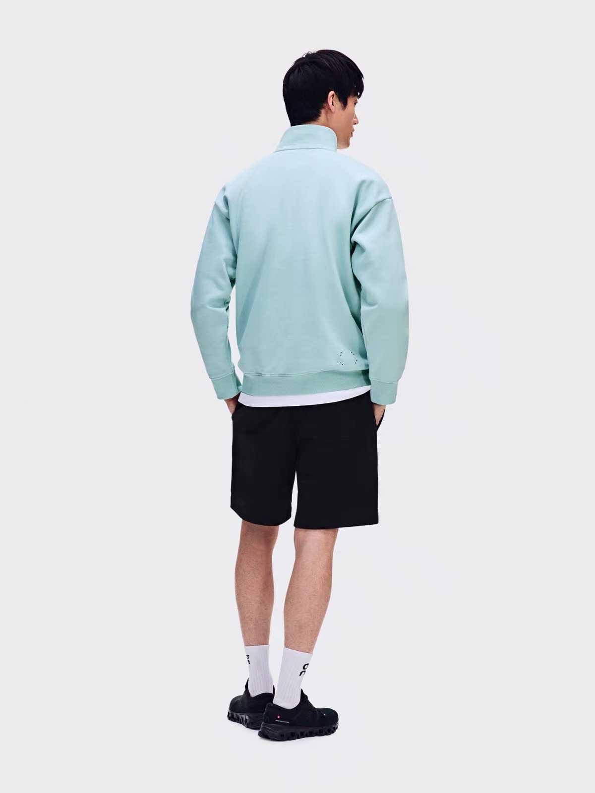 On Quarter-Zip Fleece Sweatshirt 半拉鍊立領薄絨衛衣