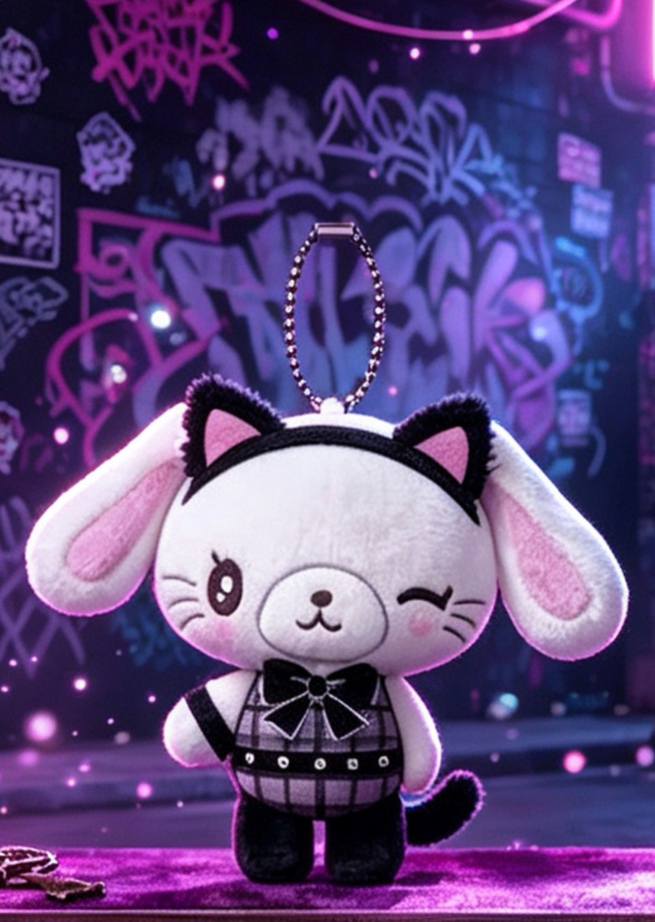 ［11月尾到貨]🇯🇵日本直送Sanrio x Avail 黑色貓造型公仔掛飾
