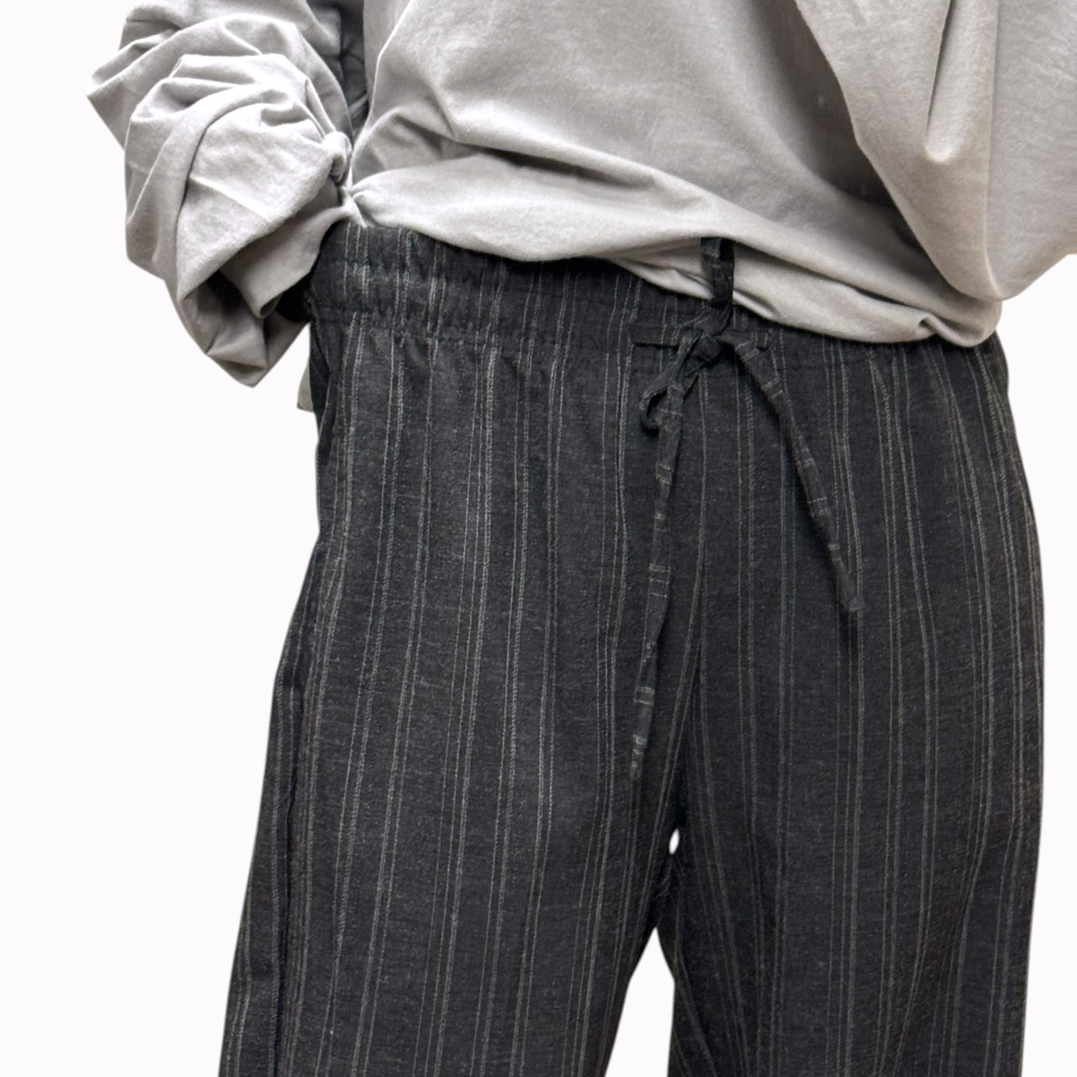 221039 暗紋混麻長褲