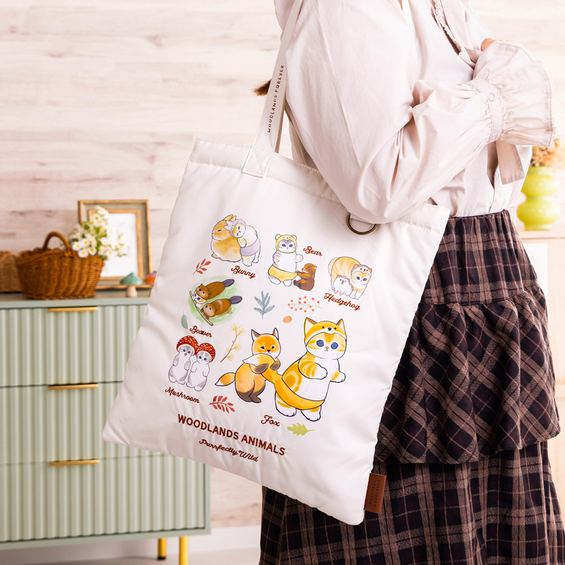 日本預訂📍Mofusand Woodlands秋天風格系列 - Tote Bag 23/10日本開售