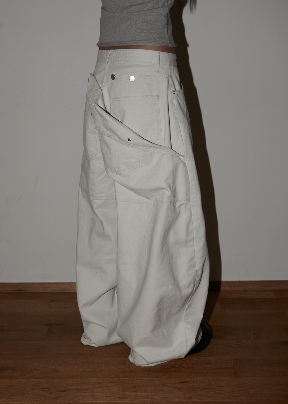 Convertible Wide-Leg Pants